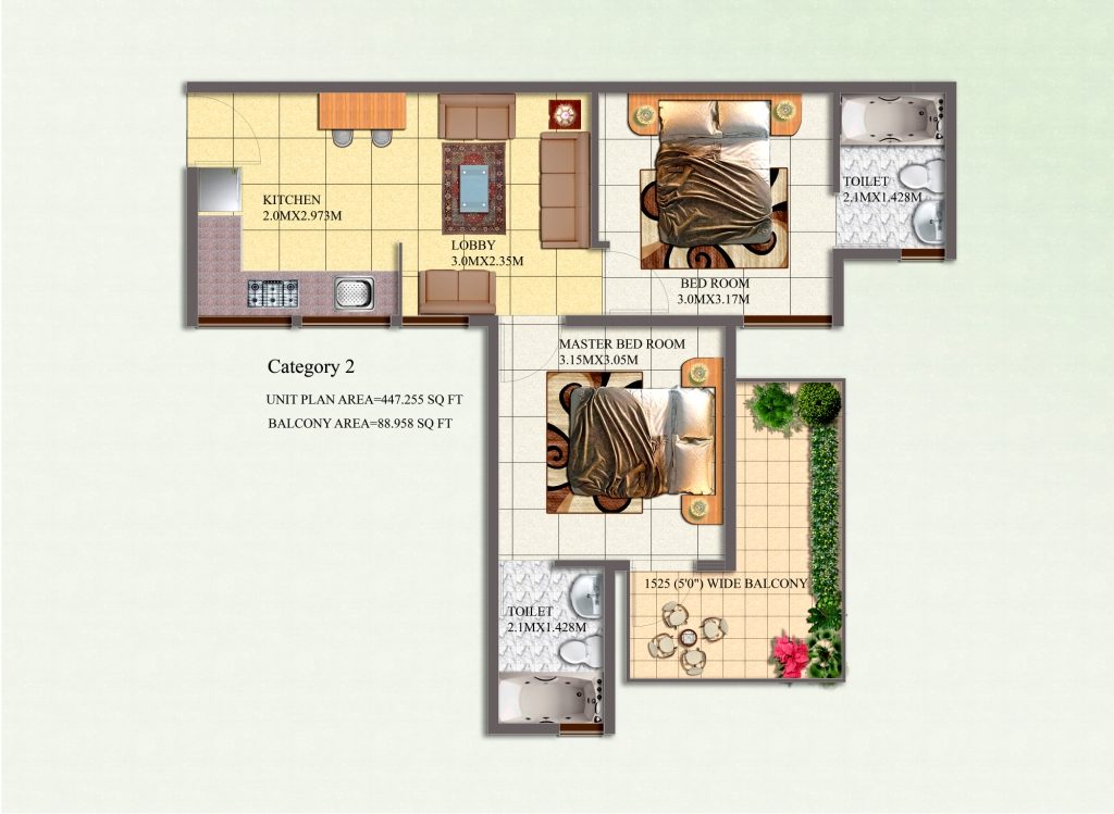 2bhk Category-2